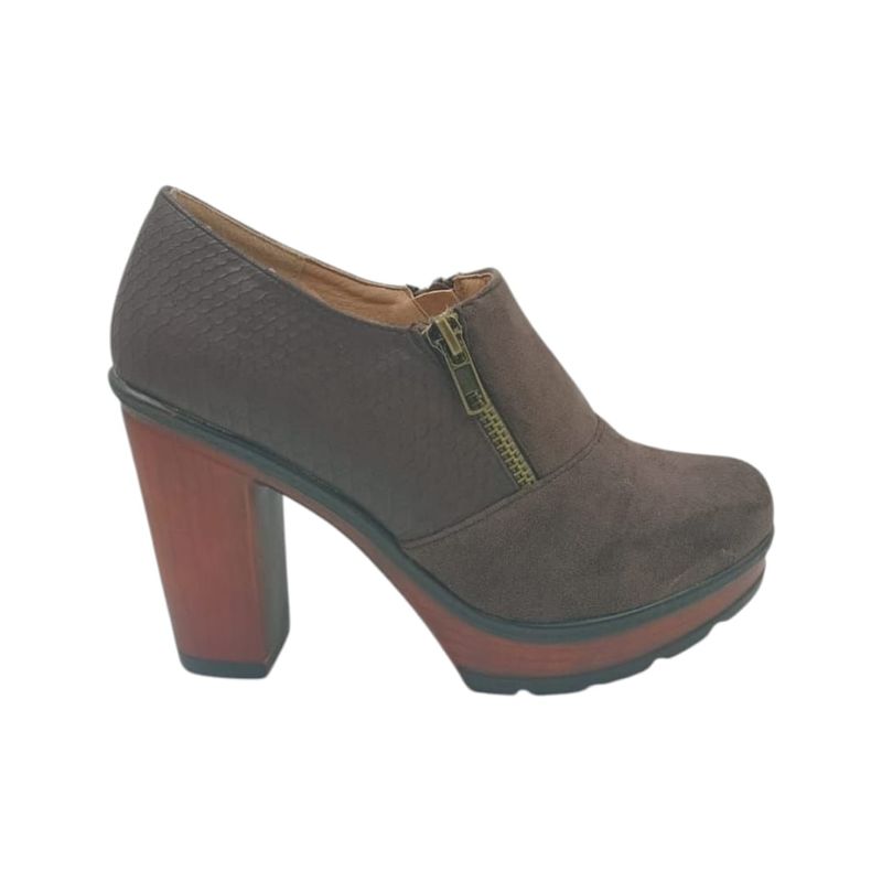 HERIEL - Zapato Café Taco Mujer