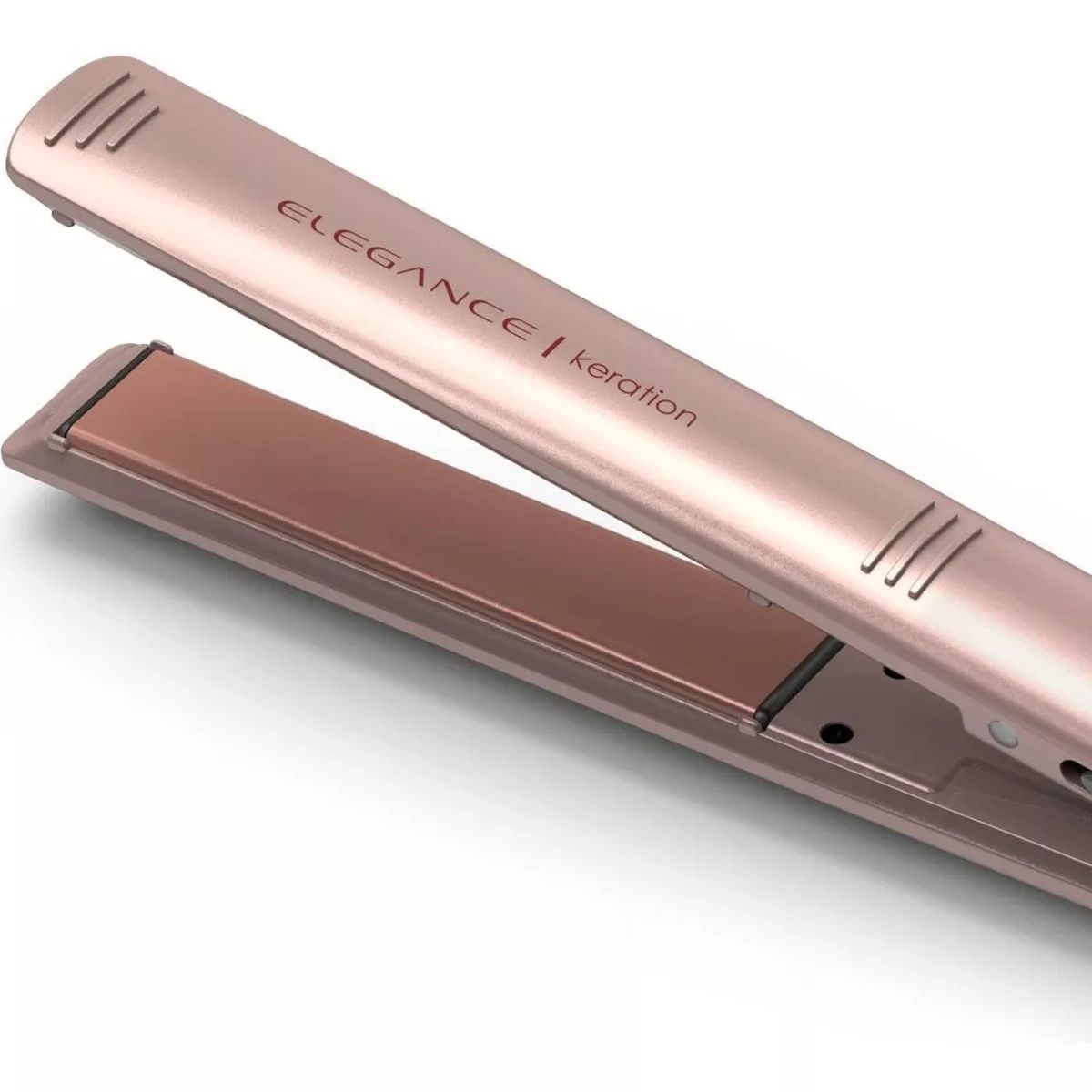 GAMA - Plancha De Cabello Elegance Keratine Gama Color Rosa Open BOX