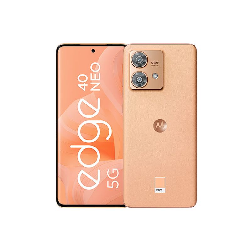 MOTOROLA - Motorola Moto Edge 40 Neo 5G 256GB - Naranjo - Reacondicionado