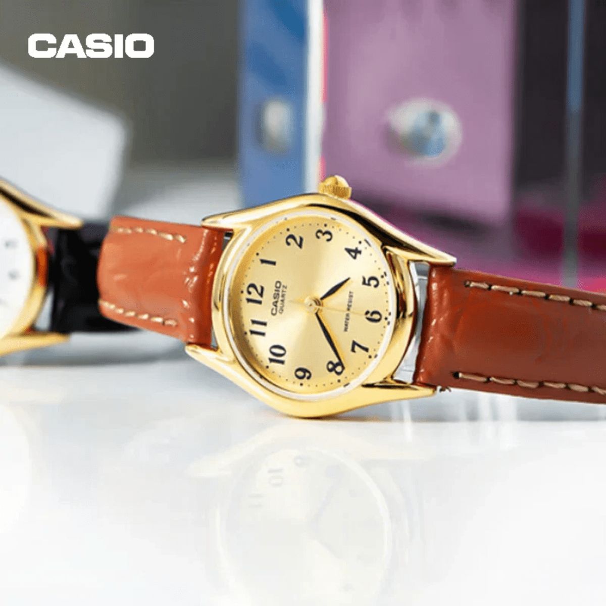 CASIO - RELOJ CASIO LTP1094Q-9B MUJER ANALOGO