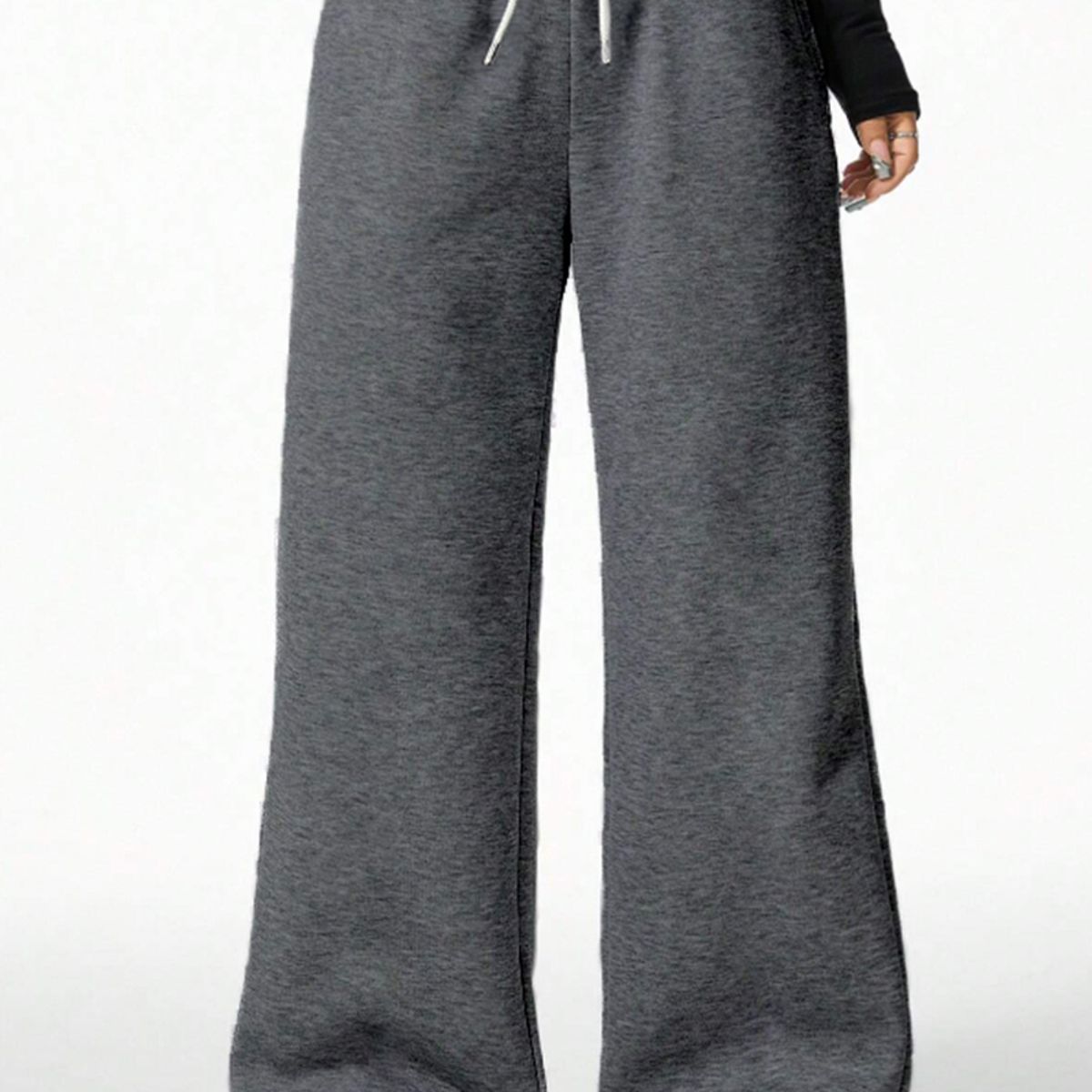 AGW - Pantalón Buzo Algodón Térmico Forrado en Chiporro Palazzo