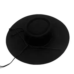 CORRALERO SASTRERIA - Sombrero de Paño Negro Huaso Tradicional Chileno