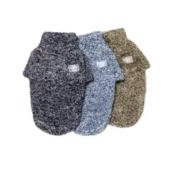 GENERICO - Polar para Perro Unicolor Gris Oscuro XXL - 13 a 17 Kg
