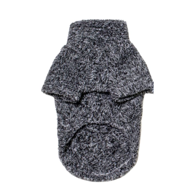 GENERICO - Polar para Perro Unicolor Gris Oscuro L - 5 a 8 Kg