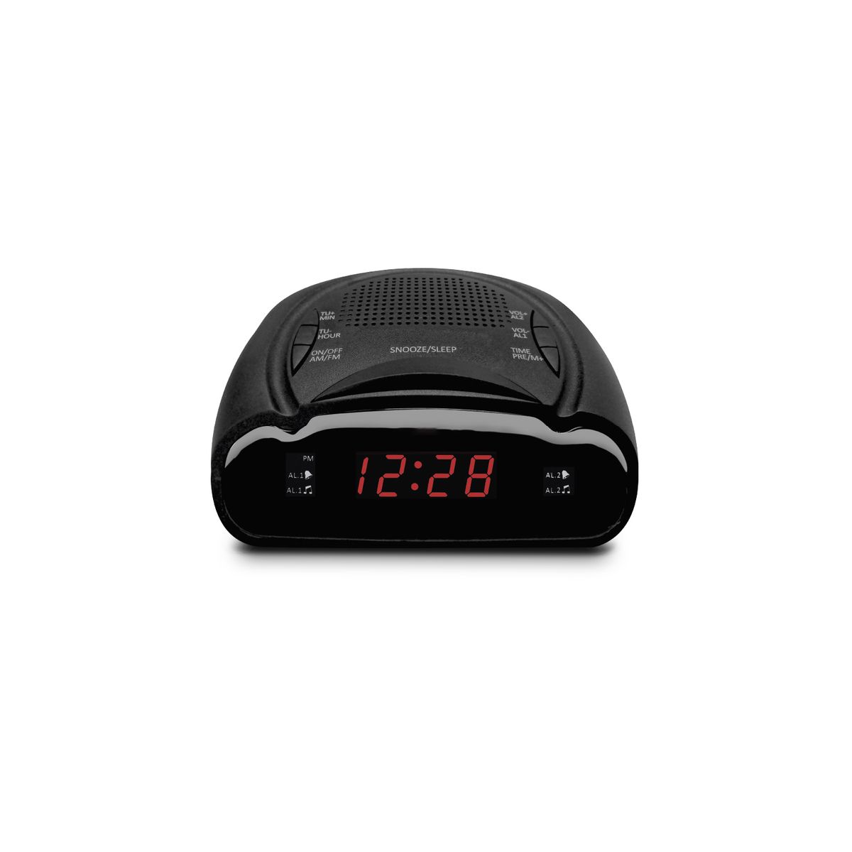 AUDIO PRO - Radio Reloj Led Despertador Doble Alarma - PS
