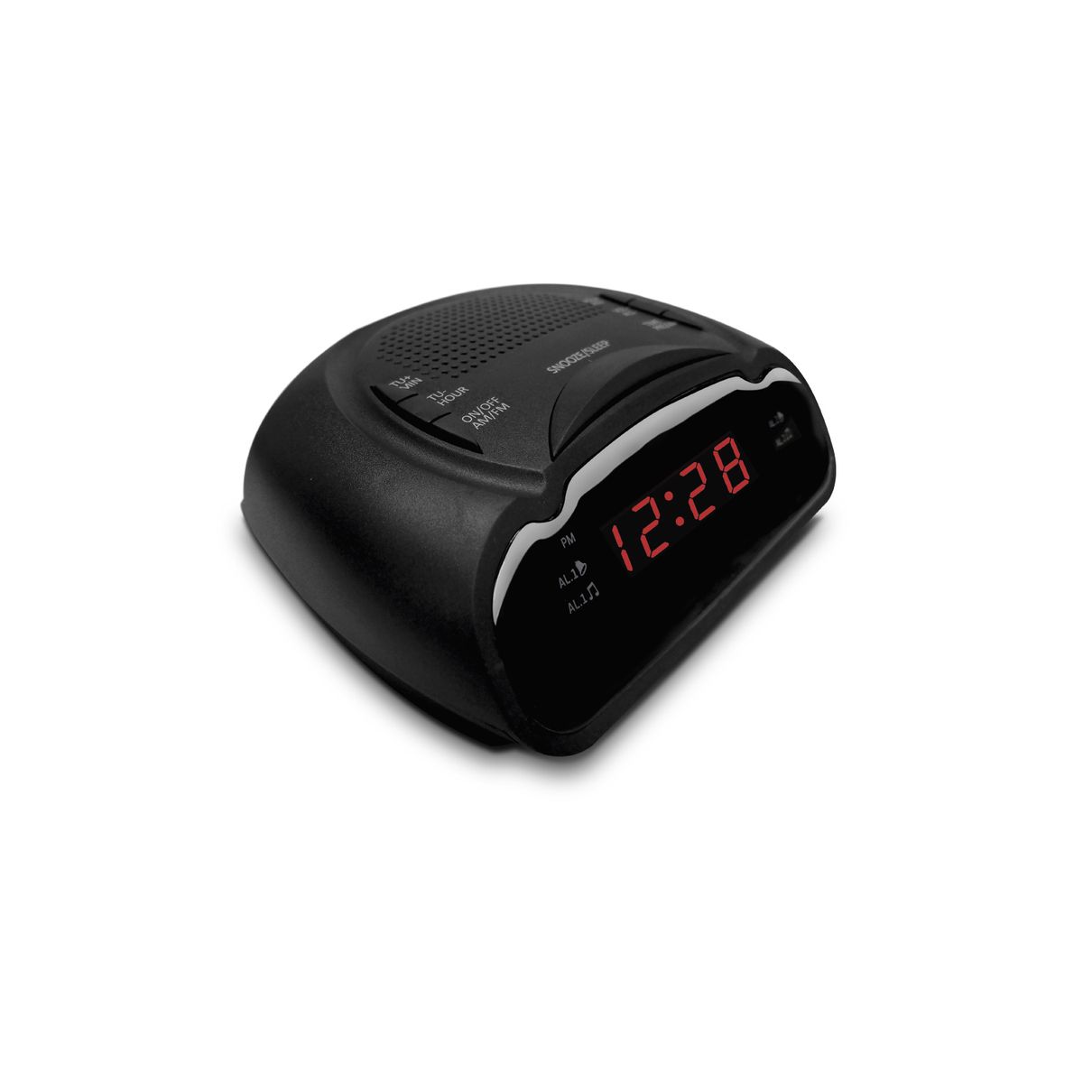 AUDIO PRO - Radio Reloj Led Despertador Doble Alarma - PS