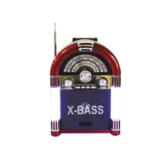 AUDIO PRO - Radio Retro Estilo Rockola Bluetooth Portátil - Ps