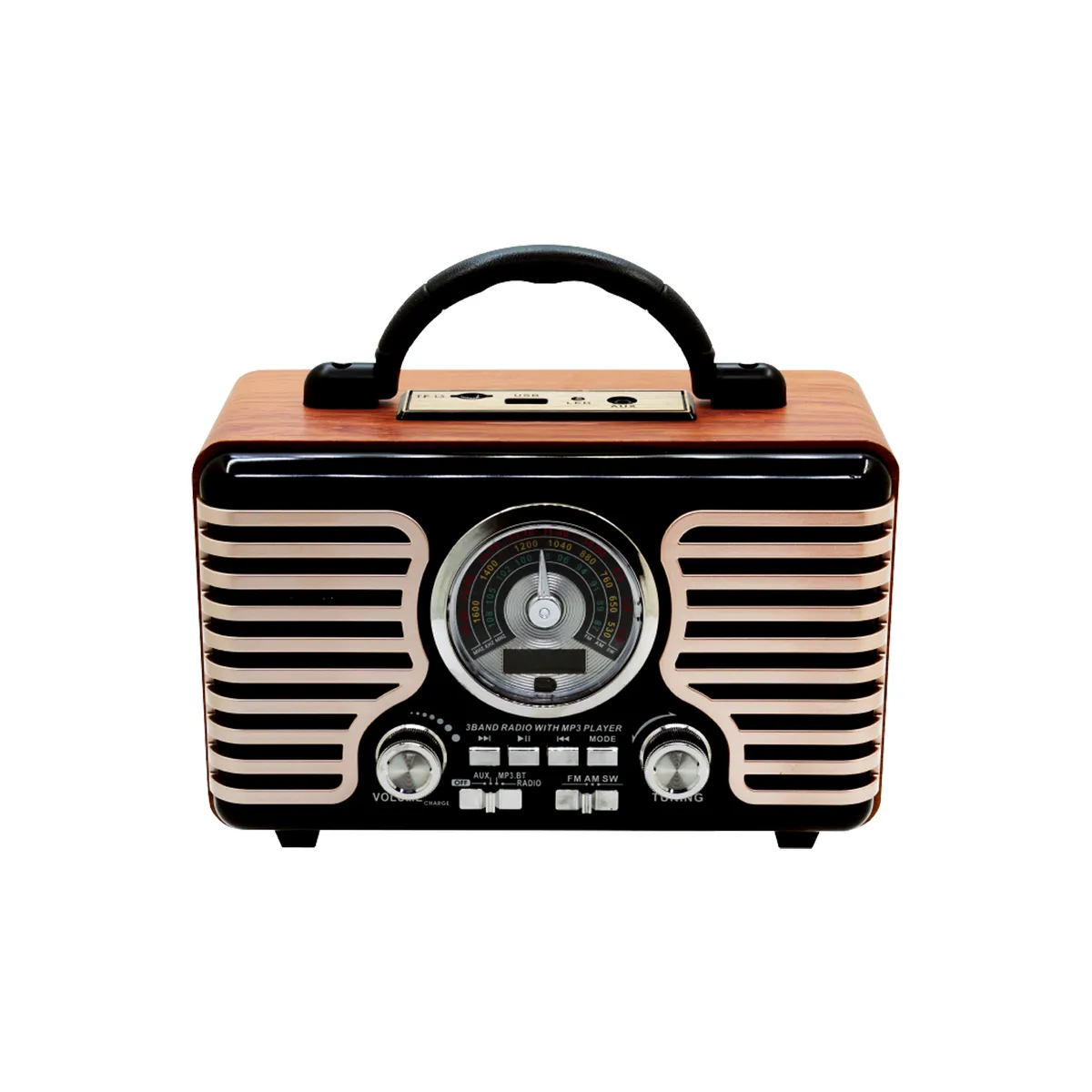 AUDIO PRO - Radio Retro Bluetooth Portátil 10w Back To Retro - Ps