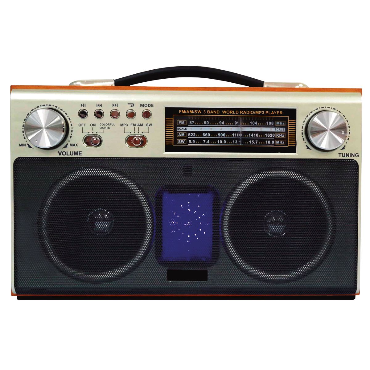 AUDIO PRO - Radio Back To Retro Bluetooth 5w Portátil - Ps