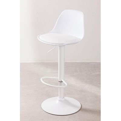 Imagen 2 del producto Pack 2 Taburetes Eames Base Blanca para Cocina o Bar Blanco
