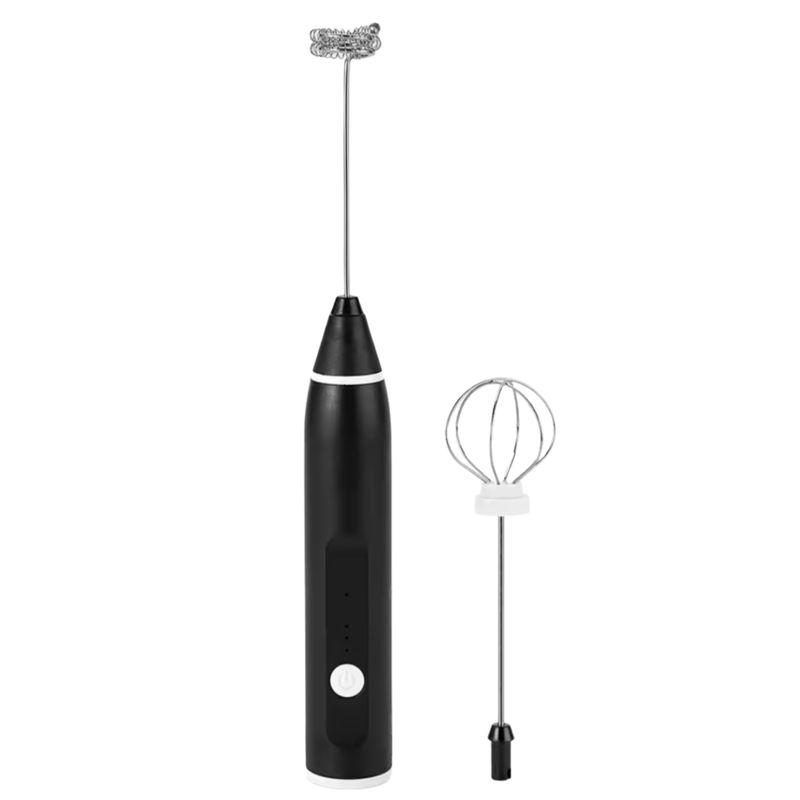 ROHS - Batidor Eléctrico Recargable, 3 Velocidades, Espumador De Leche.