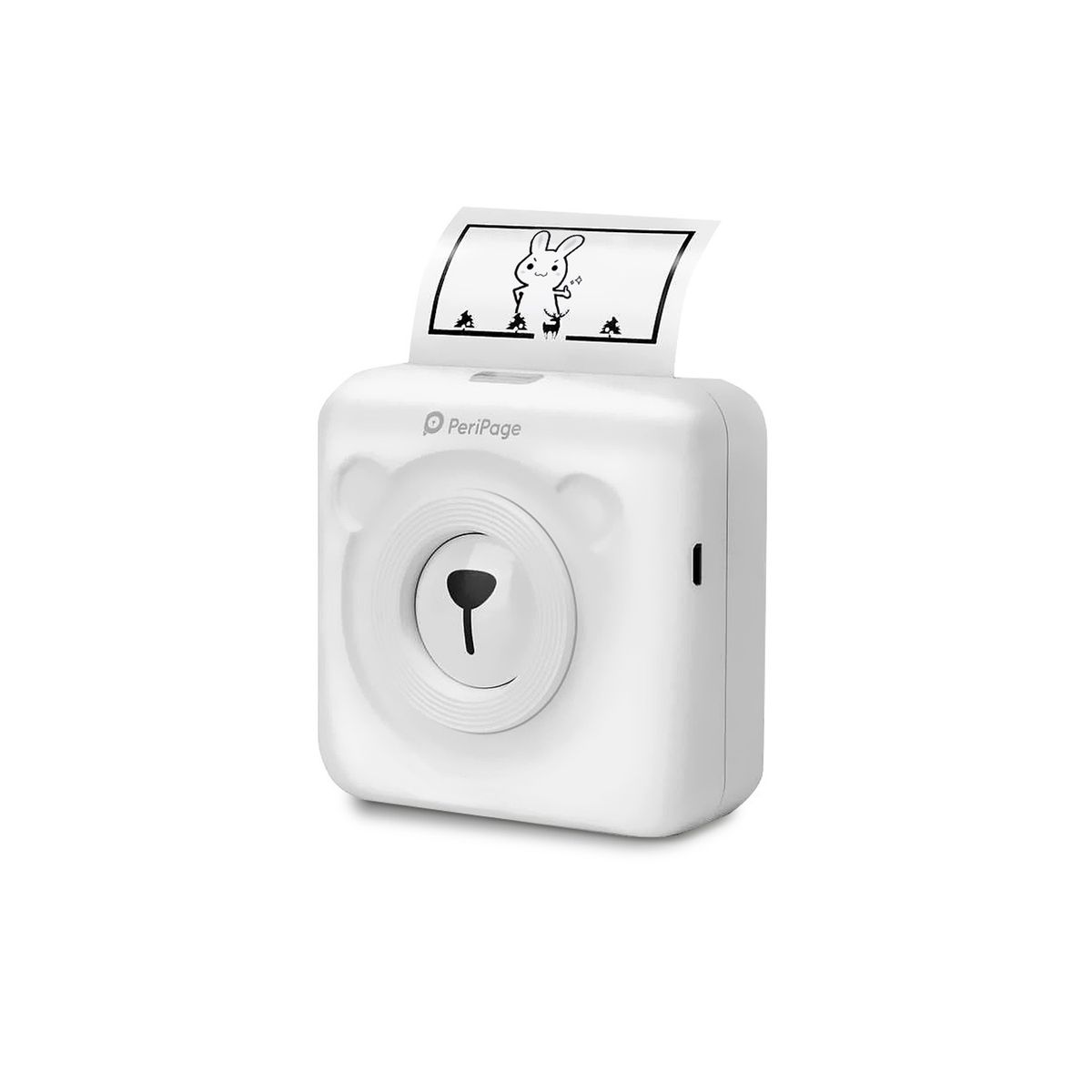 PUNTO STORE - Impresora Térmica Portátil Bluetooth Peripage - Ps