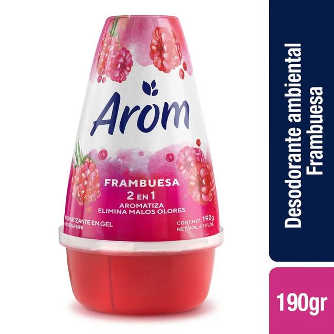 VIRGINIA - Desodorante Ambiental Cono Gel Arom Frambuesa 190gr