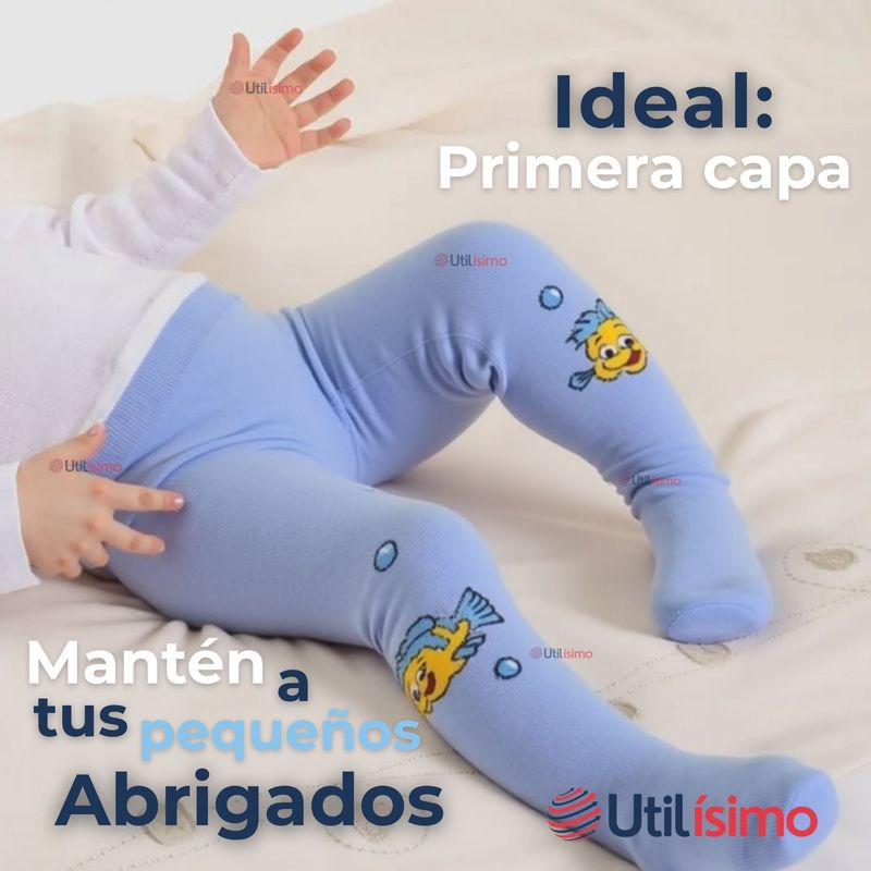 OMAS - Pack 6 Pantys Primera Capa Diseños animales Surtidos Ballerina Bebé