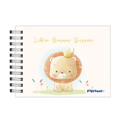 PIGYFANTE - Libro de Buenos deseos del Baby Shower