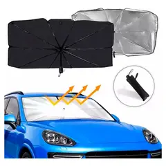 IRM - Quitasol Parasol Parabrisas Auto Tipo Sombrilla Cubre Sol