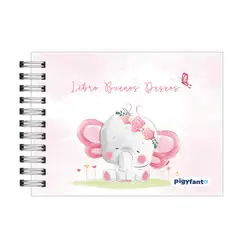 PIGYFANTE - Libro de Buenos deseos del Baby Shower