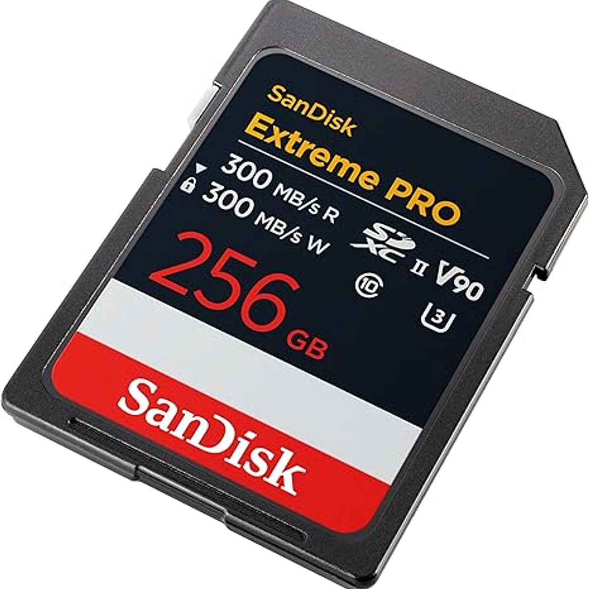 SANDISK - Memoria SD Sandisk Extreme Pro 256gb Uhs-ii V90 300r300w 8k