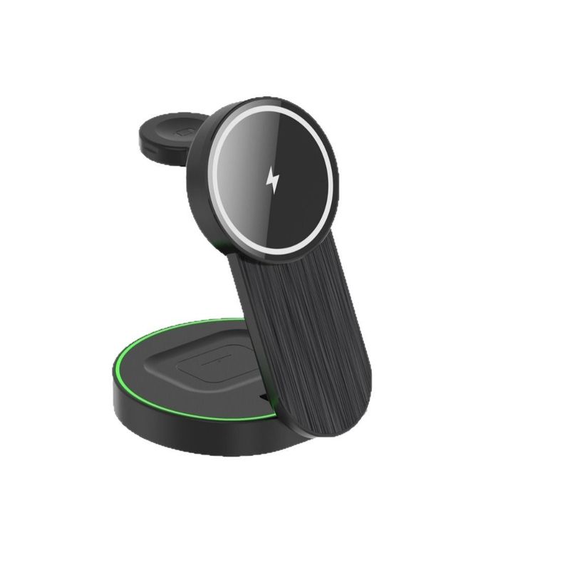 BLWOENS - Cargador inalámbrico iPhone - Negro