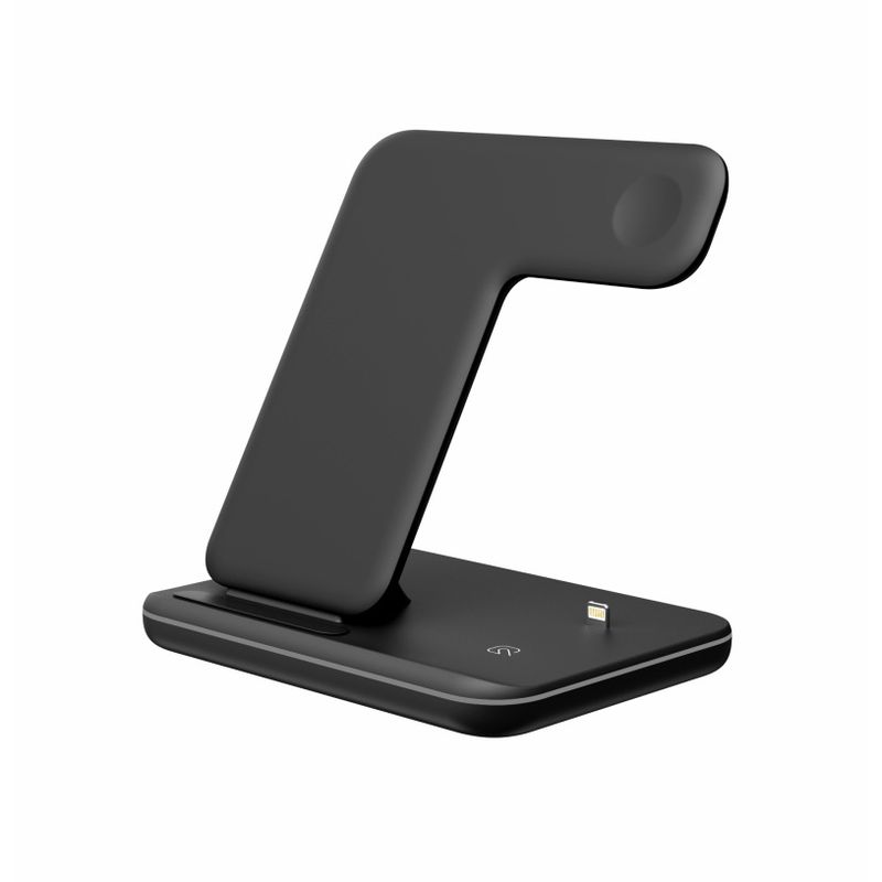 BLWOENS - Cargador inalámbrico iPhone - Negro