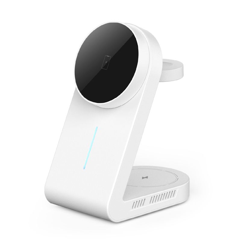 BLWOENS - Cargador inalámbrico iPhone - Blanco