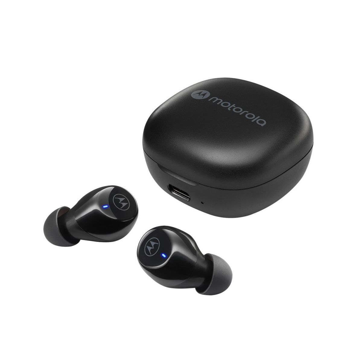 MOTOROLA - Audifonos Bluetooth TWS Recargables Negro Moto Buds 105