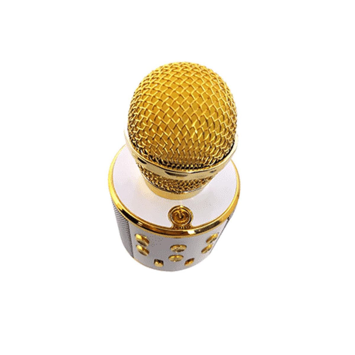 PROSOUND - Microfono Karaoke Parlante Bluetooth Dorado Prosound