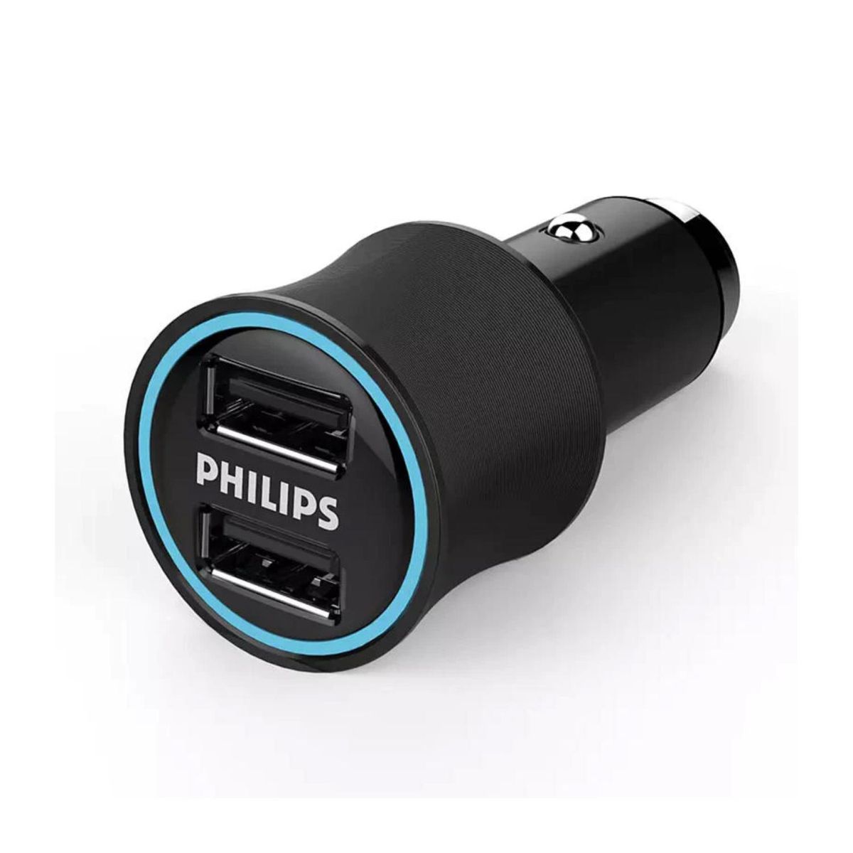 PHILIPS - Cargador Para Auto USB Carga Ultra Rapida 31A Negro Philips