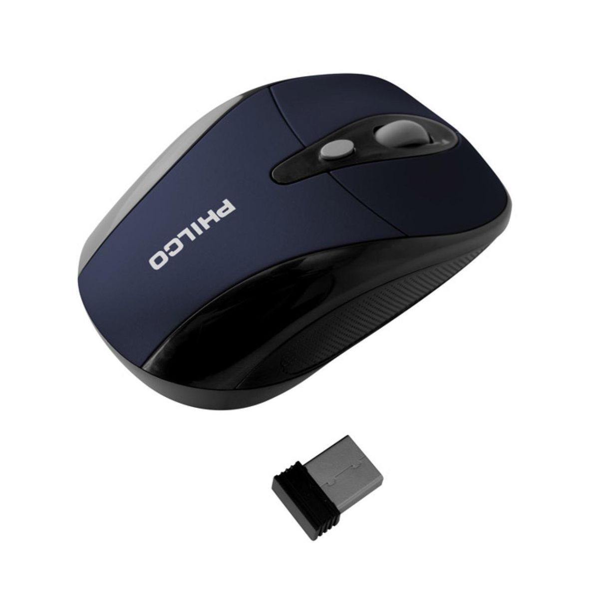 PHILCO - Mouse USB 3 Botones Negro 122UN Philco
