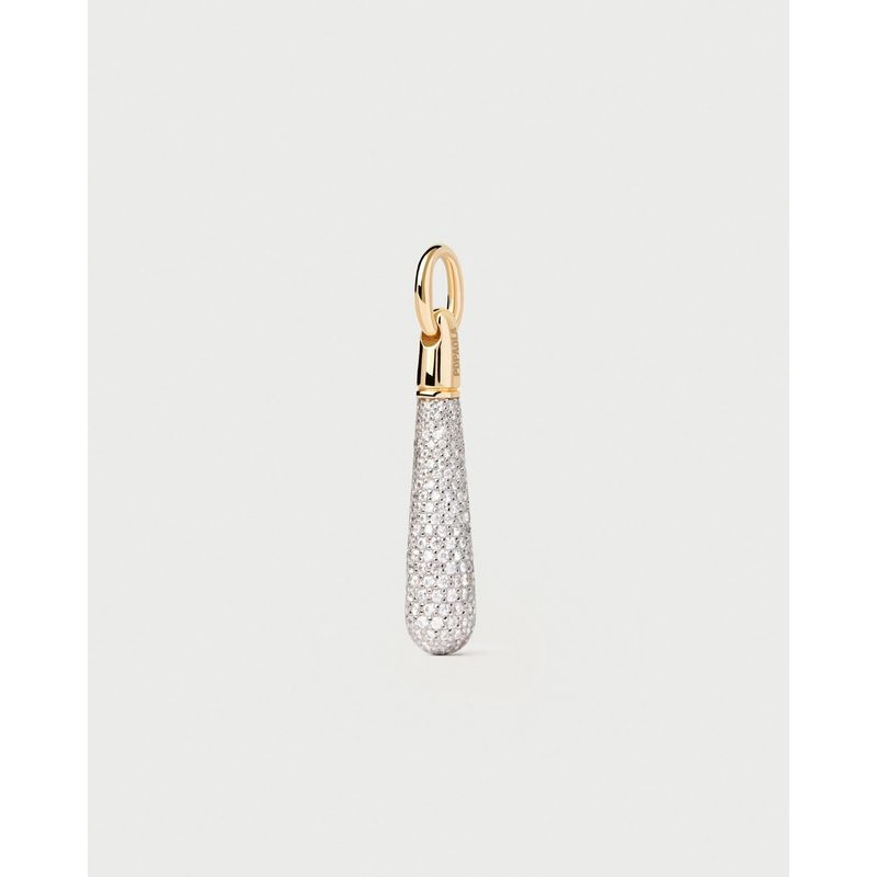 PDPAOLA - Colgante Pavé large drop