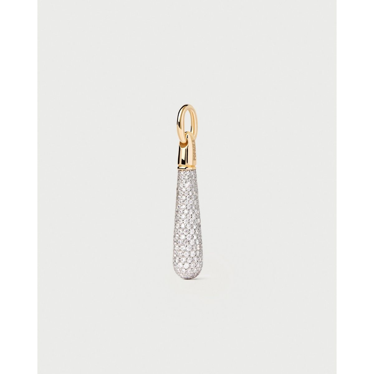 PDPAOLA - Colgante Pavé large drop