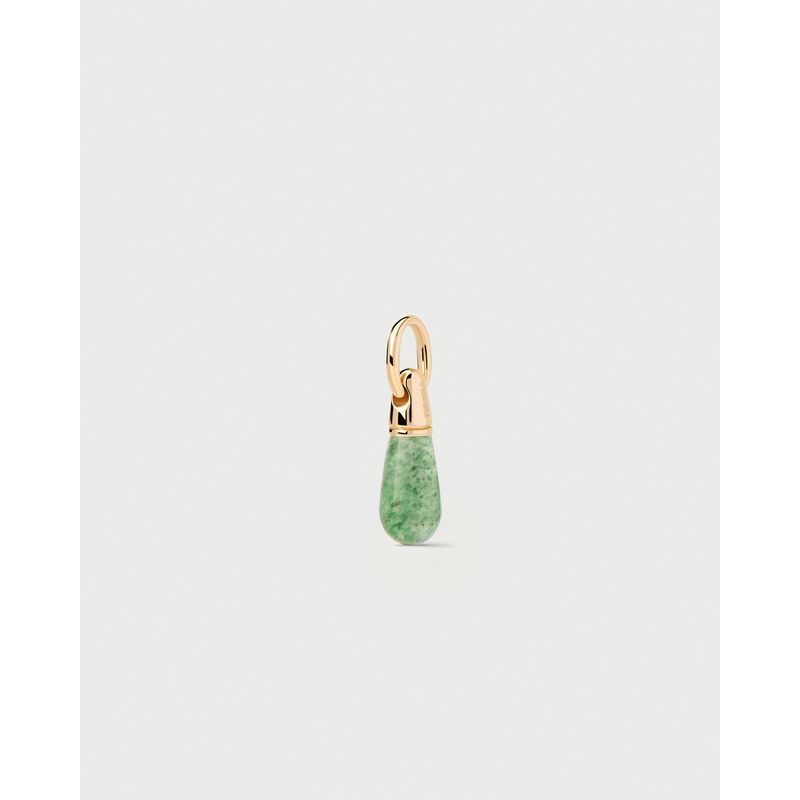 PDPAOLA - Colgante aventurina verde drop