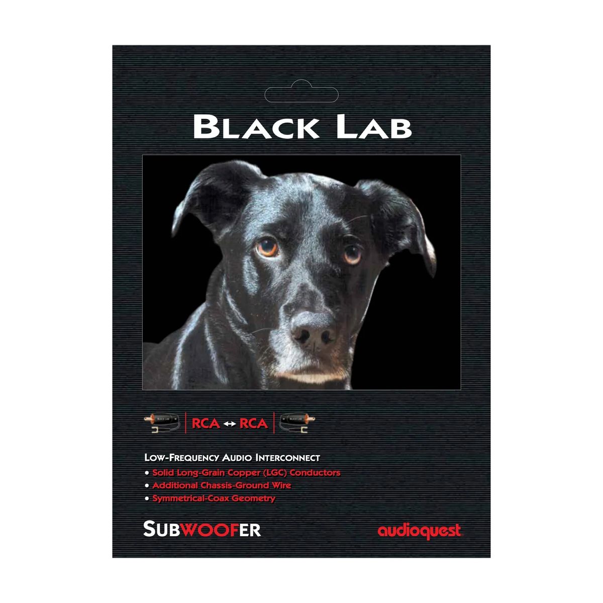 AUDIOQUEST - Cable para Subwoofer Black Lab LGC Audioquest