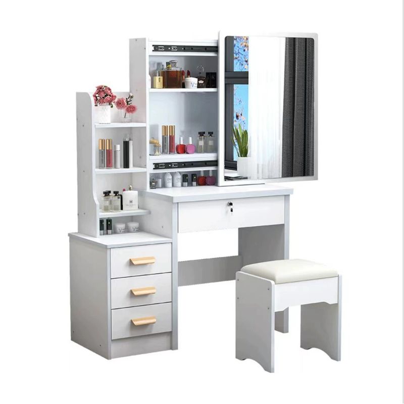 CASTLEN - Espejo Escritorio Vanity Blanco