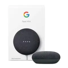 GOOGLE - Asistente Nest Mini 2nd Gen Negro