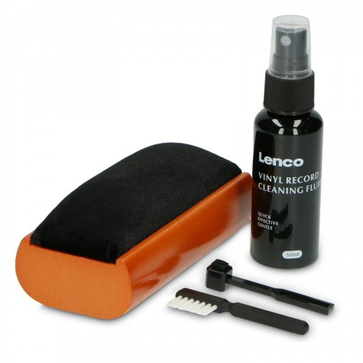 Cepillo Limpiador de Vinilos de Terciopelo 5 en 1 Lenco, marca LENCO - Foto Principal