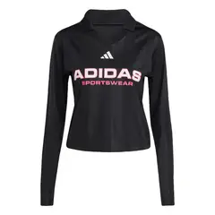 ADIDAS - Polera Polo de Manga Larga Tiro