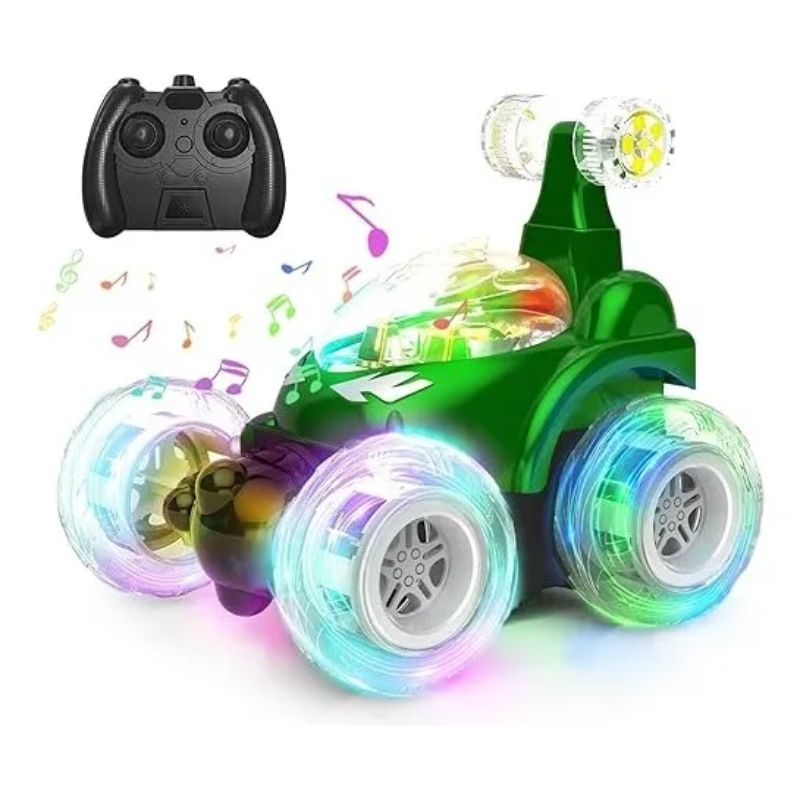GENERICO - Auto Loco Crazy Car Luces Sonido Control Remoto Acrobatico