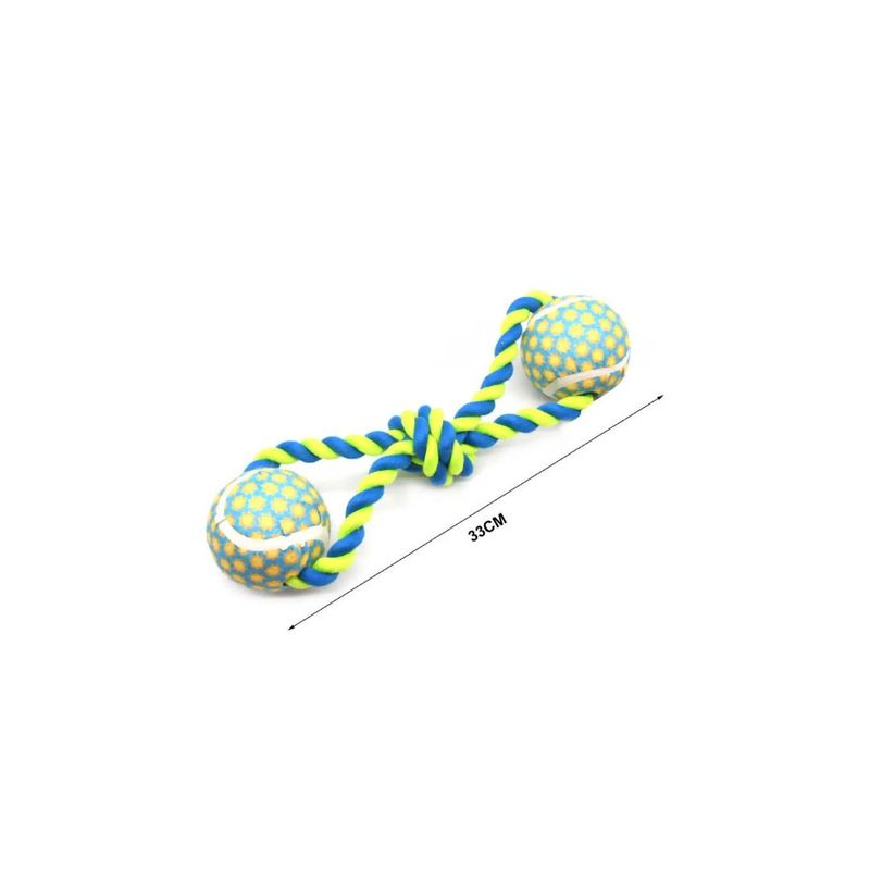 GENERICO - JUGUETE DE CUERDA REFORZADA PARA PERROS 33CM