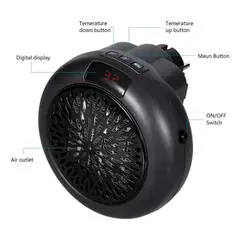GENERICO - Termoventilador Calefactor Portátil Electrico 900w Estufa