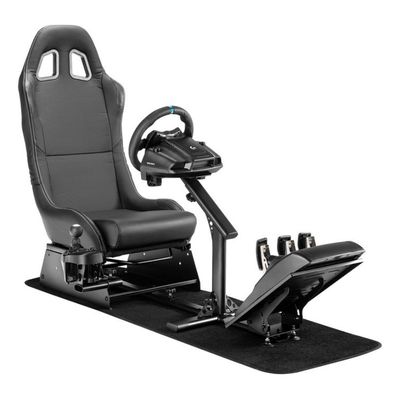 Imagen 2 del producto Simulador Gamer Cockpit Negro Volante Thrustmaster