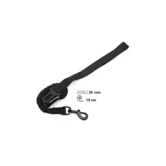 GENERICO - CORREA DE PERRO ELÁSTICA + CINTURÓN DE SEGURIDAD 20MMX70CM