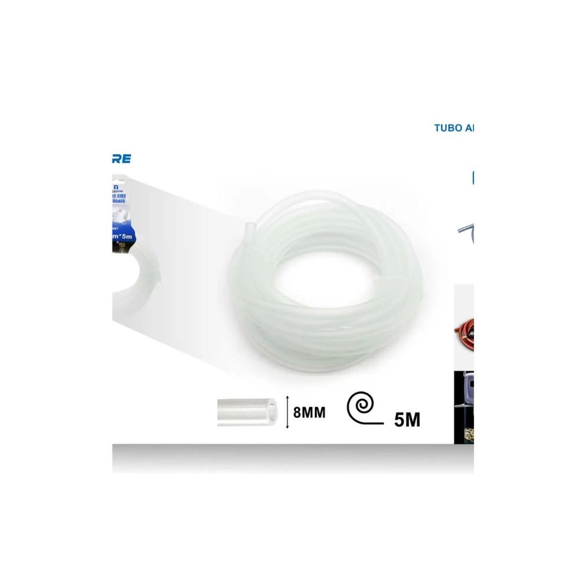 GENERICO - TUBO DE AIRE ACUARIO 8MM X 5M