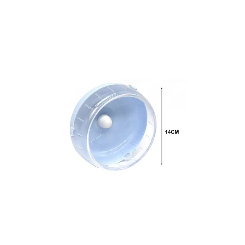 GENERICO - RUEDA SILENCIOSA EJERCICIO PARA HAMSTER 14CM