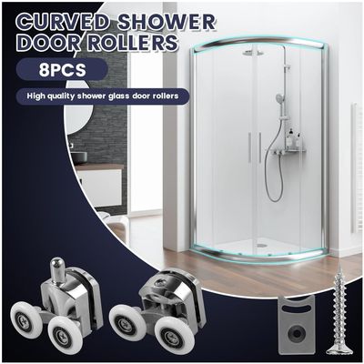 Imagen 2 del producto Rueda Para Door De Baño De Ducha-8 Ruedas