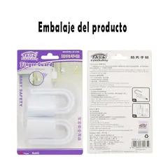 GENERICO - Tope De Puerta - Seguro Protector De Pellizco De Dedos Niños