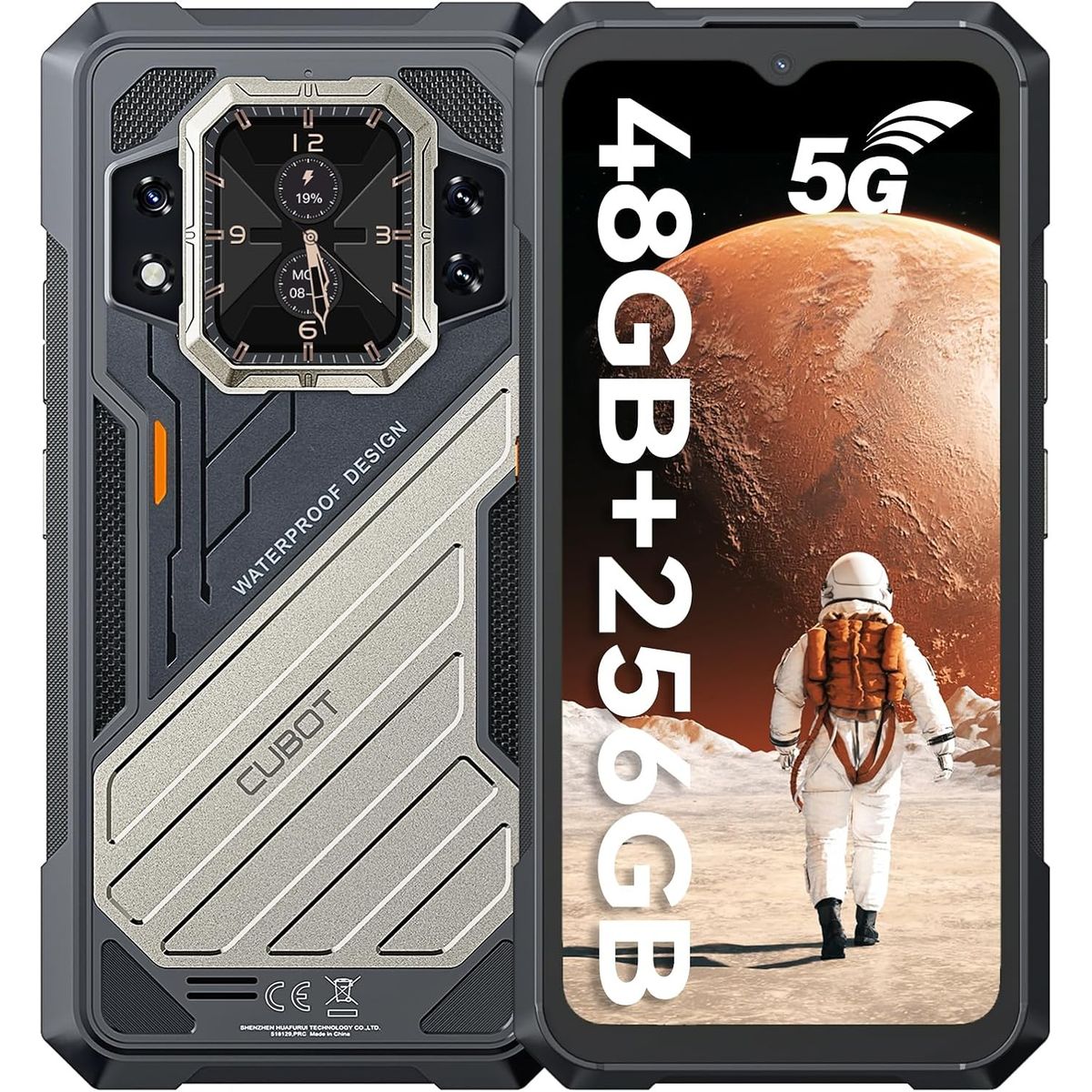 CUBOT - CUBOT KINGKONG X PRO 5G Celular 48GB+256GB 100MP 10200mAh  Android 14