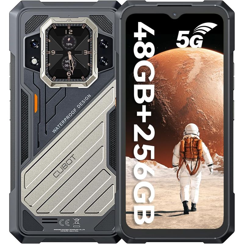 CUBOT - CUBOT KINGKONG X PRO 5G Celular 48GB+256GB 100MP 10200mAh  Android 14