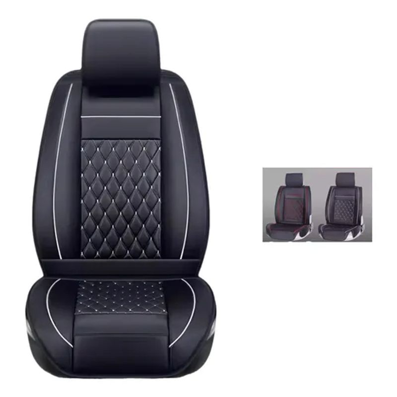 GENERICO - Funda Cubre Asiento Eco-cuero Auto Luxury Valor Por Pieza
