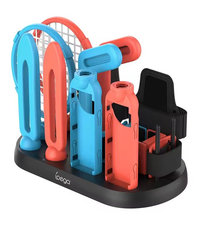 IPEGA Kit Accesorios Deportivos Nintendo Switch 2 Con Base Organizador